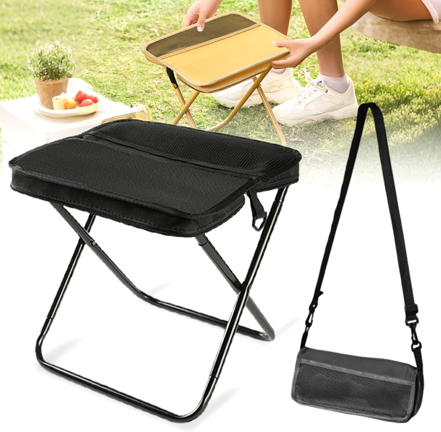 Outdoor Furniture Rocking Chair - Kursi Lipat Portabel GMOX 1.5lbs Ultralight