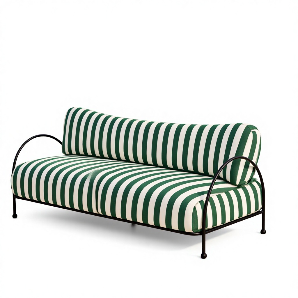 Outdoor Furniture Quick Dry - Sofa Taman Luar Ruangan Modern Tiga