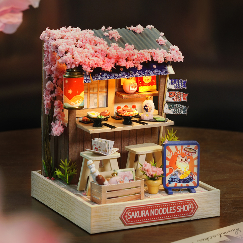 Outdoor Furniture Manufacturer - Miniatur Mini rumah boneka DIY rumah