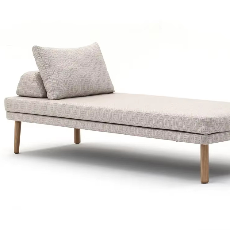 Outdoor Furniture Quick Dry - Kursi Santai Berbingkai Aluminium Anti-UV Cepat