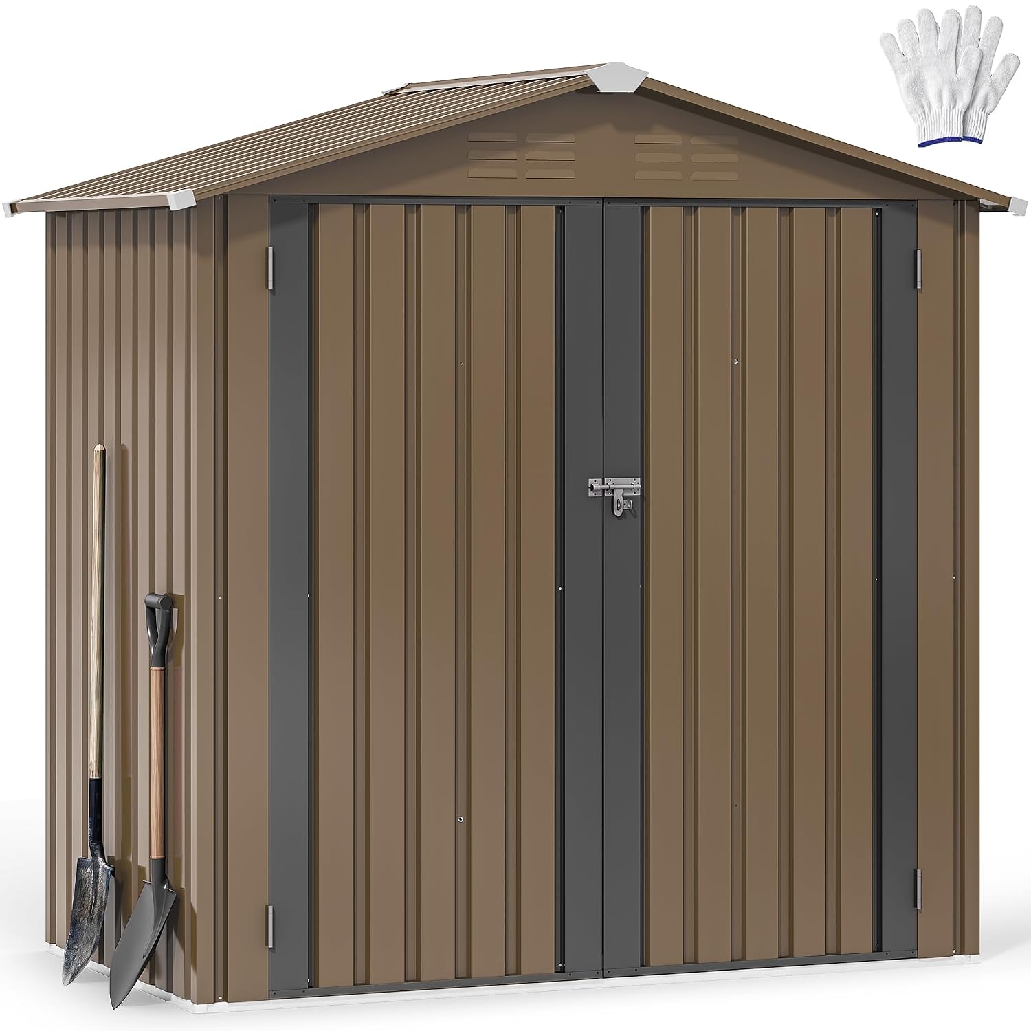 Outdoor Furniture Heavy Duty - Gudang Penyimpanan Luar Ruangan dari Logam