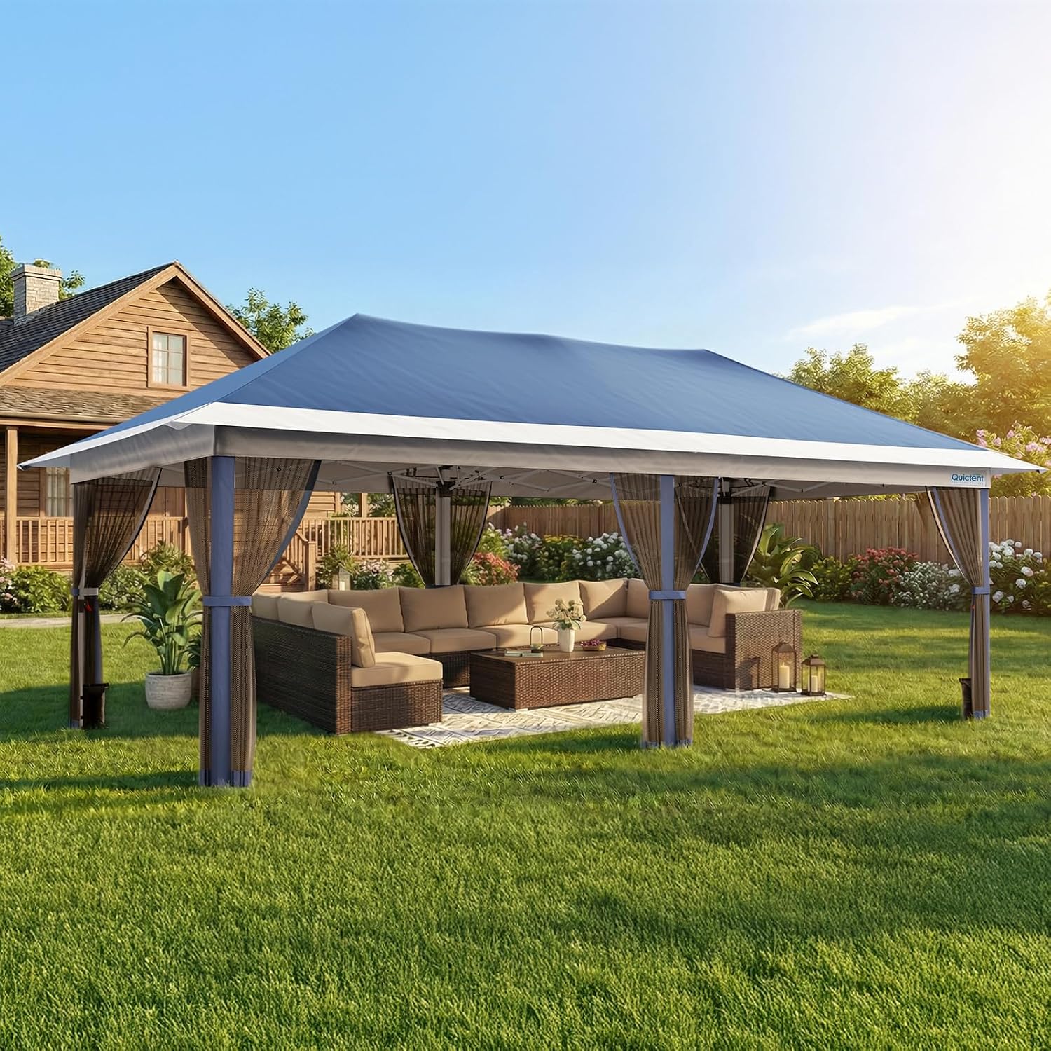 Gazebo Pop Up - Tenda Gazebo Pop Up 10x20, Satu
