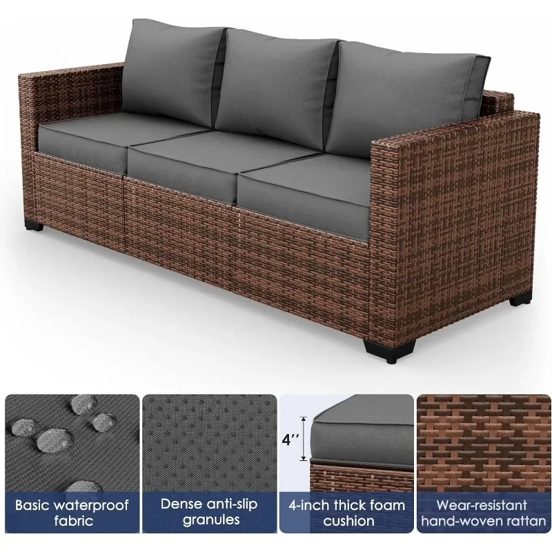 Outdoor Furniture Set With Fire Pit - Satu Set Furnitur dengan Meja Lubang