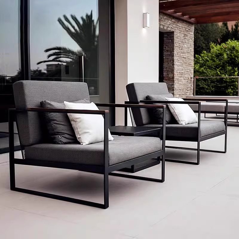 Outdoor Furniture Iron - Set Sofa Besi Tahan Air Modern
