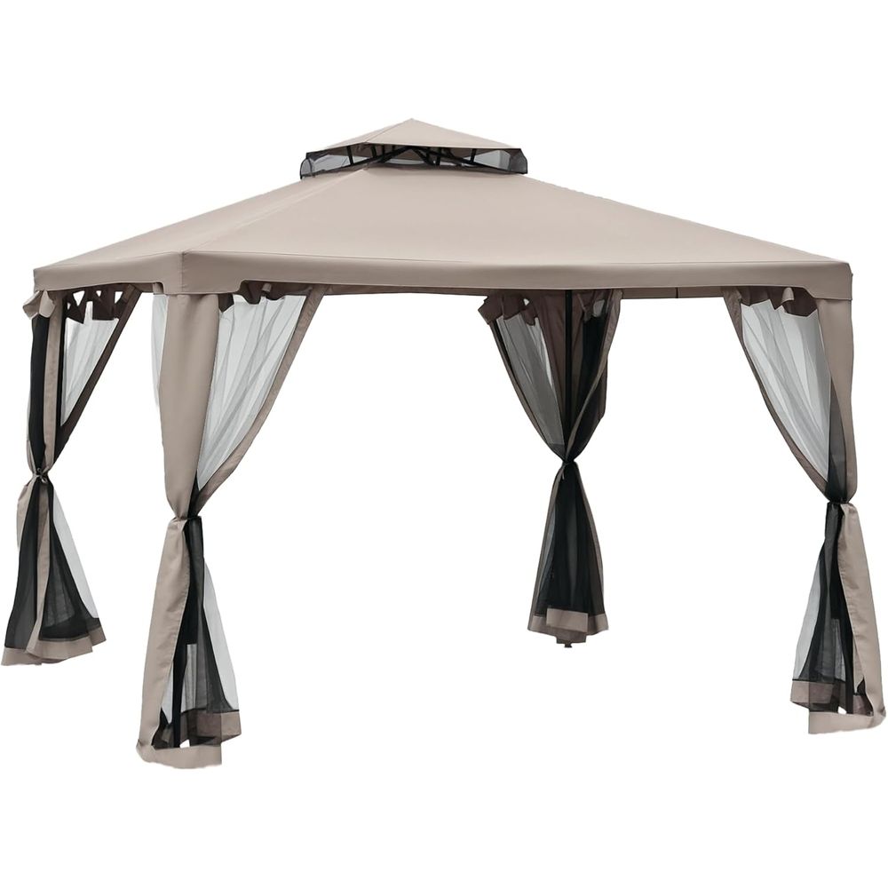 Outdoor Furniture Patio - Gazebo Patio 9,6' x 9,6', Tempat
