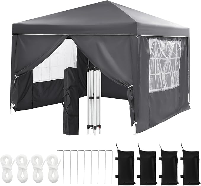 Gazebo Pop Up - Tenda Pop Up Heavy Duty 10*10FT