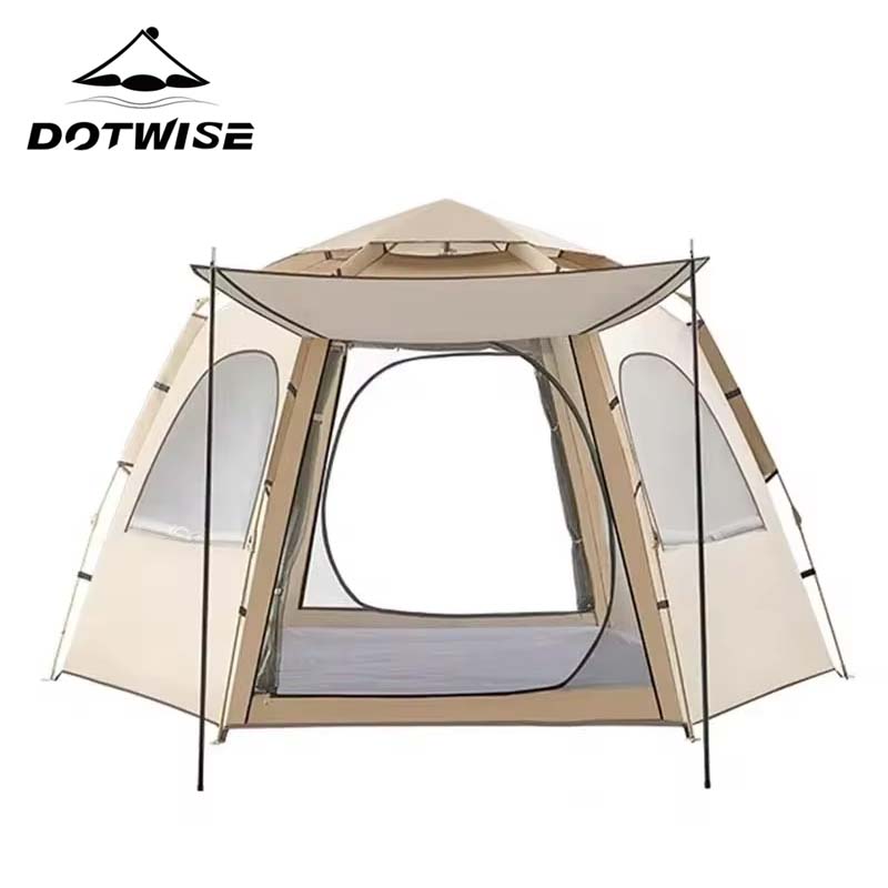 Gazebo Pop Up - 5-9 orang, tenda lipat luar ruangan,