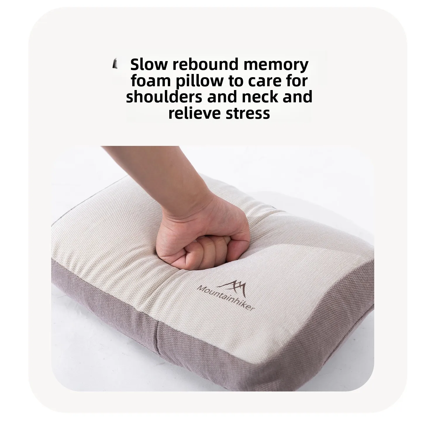 Outdoor Furniture Pillows - Bantal Busa Memori Mountainhiker Bahan Katun