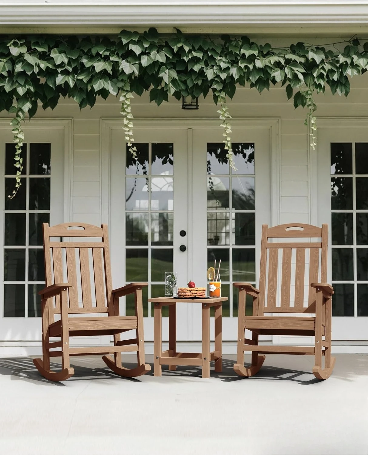 Set Kursi Goyang Luar Ruangan  - Outdoor Furniture Rocking Chair ulasan dan harga