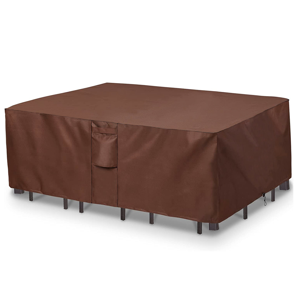 Cokelat 420D Tugas Berat Luar  - Outdoor Furniture Manufacturer ulasan dan harga