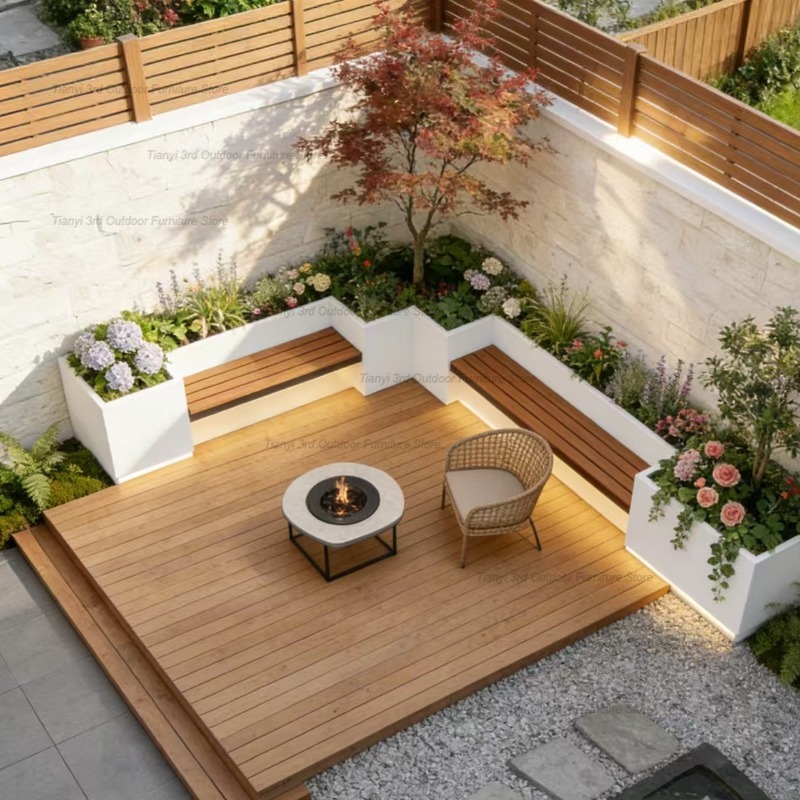 Tempat Duduk Pot Tanaman Seni  - Outdoor Furniture Iron ulasan dan harga