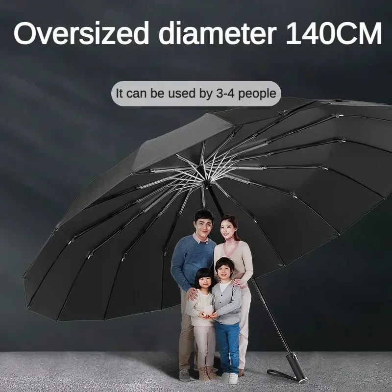 Payung lipat otomatis 140CM Su - Parasol Umbrella Large ulasan dan harga