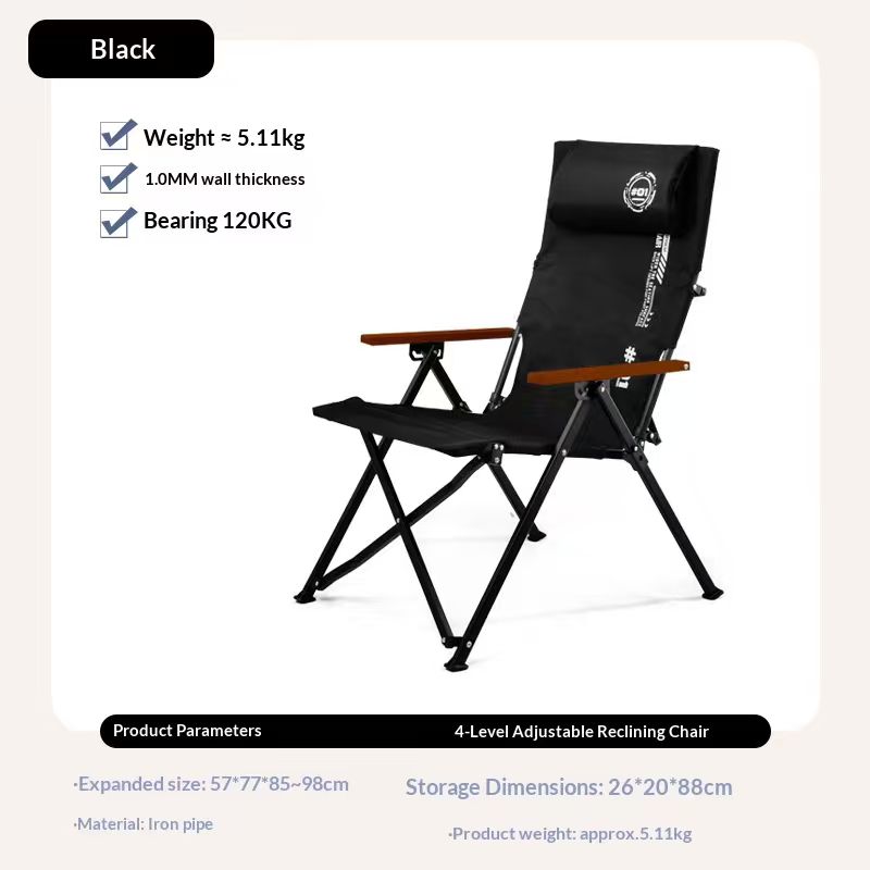 Kursi Lipat Pantai & Camping S - Outdoor Furniture Iron ulasan dan harga