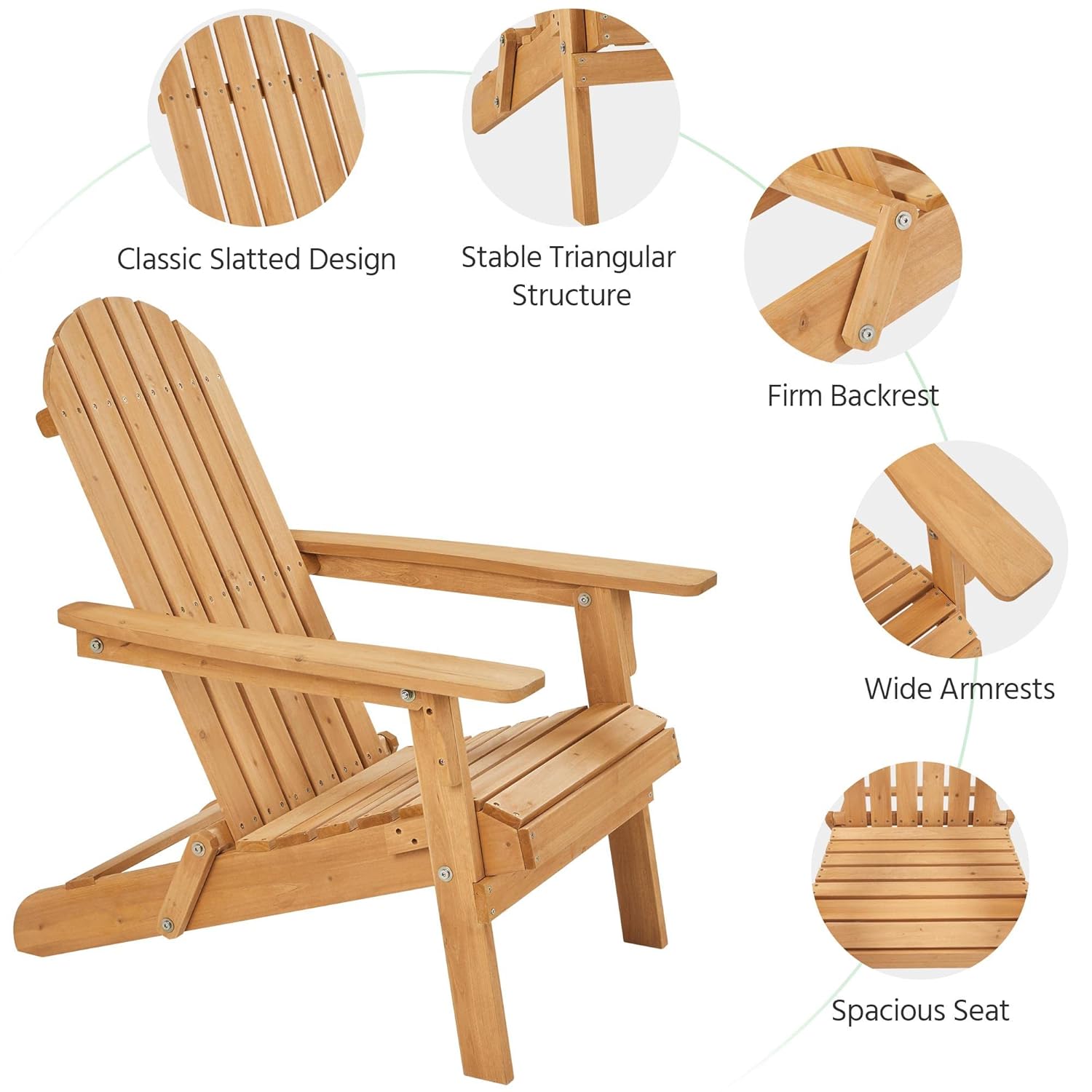 Set Kursi Adirondack Lipat 2 B - Outdoor Furniture Set With Fire Pit ulasan dan harga