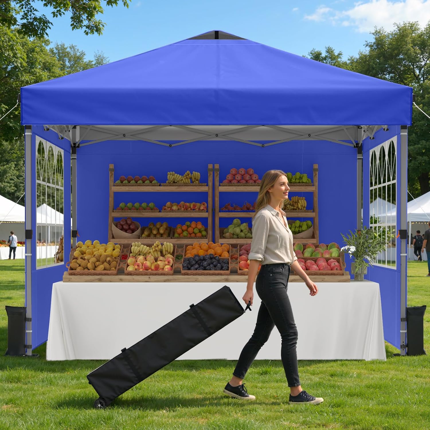 Tenda Pop Up 10x10 kaki dengan - Gazebo Pop Up ulasan dan harga