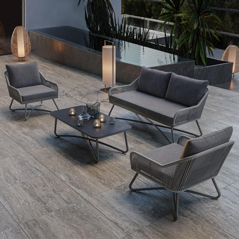 # Set Sofa Luar Ruangan Alumin - Outdoor Furniture Quick Dry ulasan dan harga