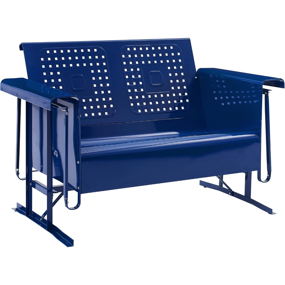Bates Retro Metal Outdoor Love - Outdoor Furniture Loveseat ulasan dan harga