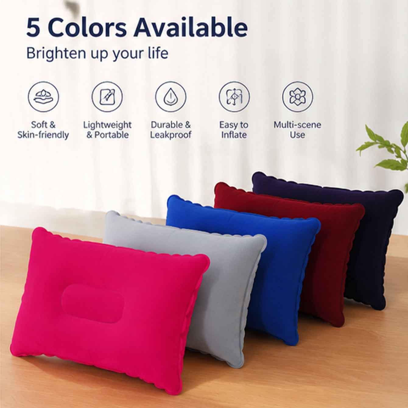 2 Paket Bantal Tiup Ultralight - Outdoor Furniture Pillows ulasan dan harga