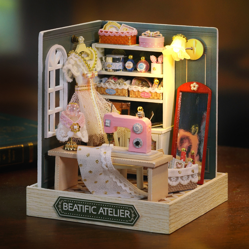 Miniatur Mini rumah boneka DIY - Outdoor Furniture Manufacturer ulasan dan harga