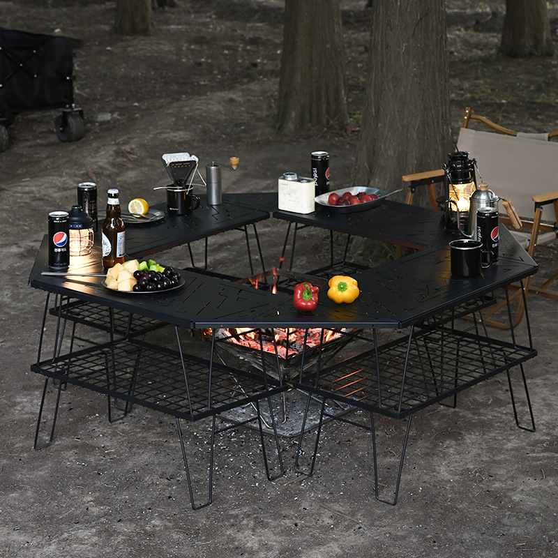 Meja BBQ Multifungsi Luar Ruan - Outdoor Furniture Polywood ulasan dan harga