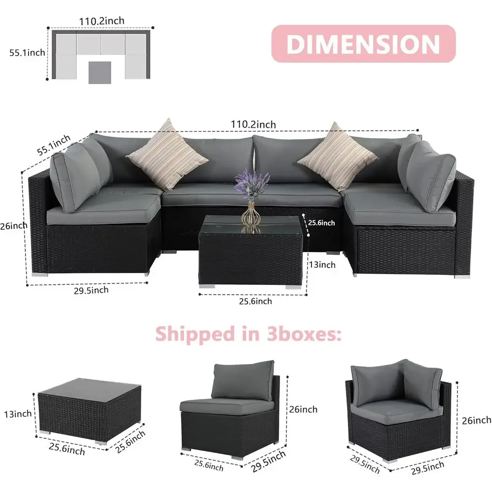 Set Furnitur Teras Anyaman Tah - Outdoor Furniture Grey ulasan dan harga