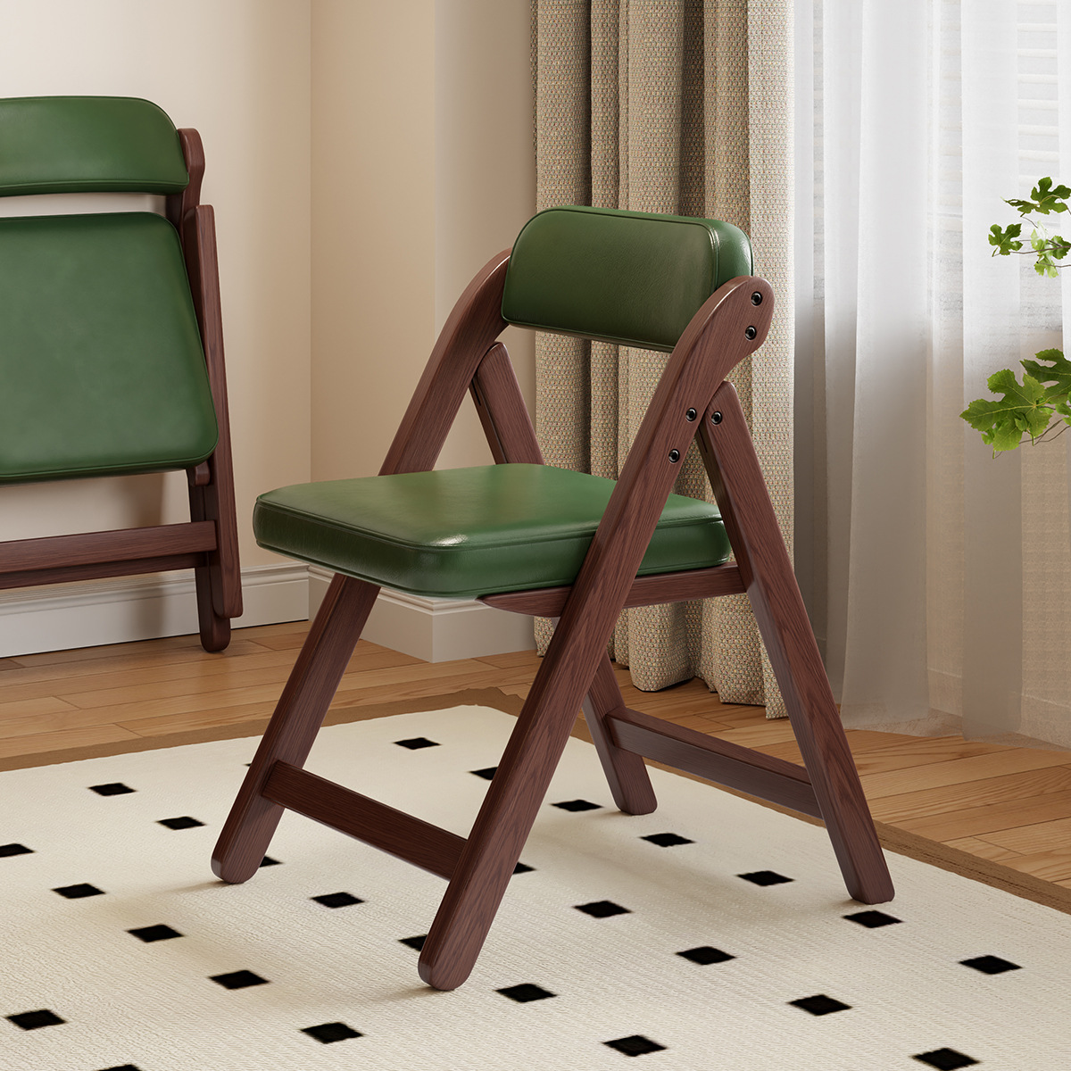 Kursi lipat kayu solid bergaya - Outdoor Furniture Polywood ulasan dan harga