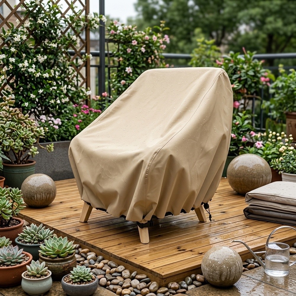 Penutup Kursi Teras Tahan Air, - Outdoor Furniture With Covers ulasan dan harga