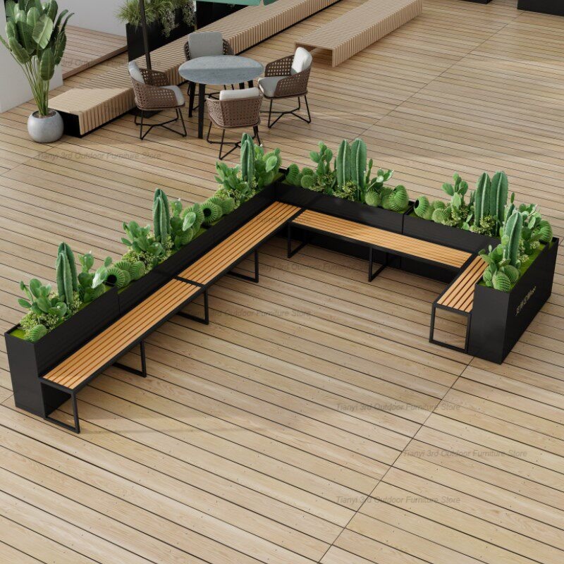 Tempat Duduk Taman dari Baja A - Outdoor Furniture Iron ulasan dan harga