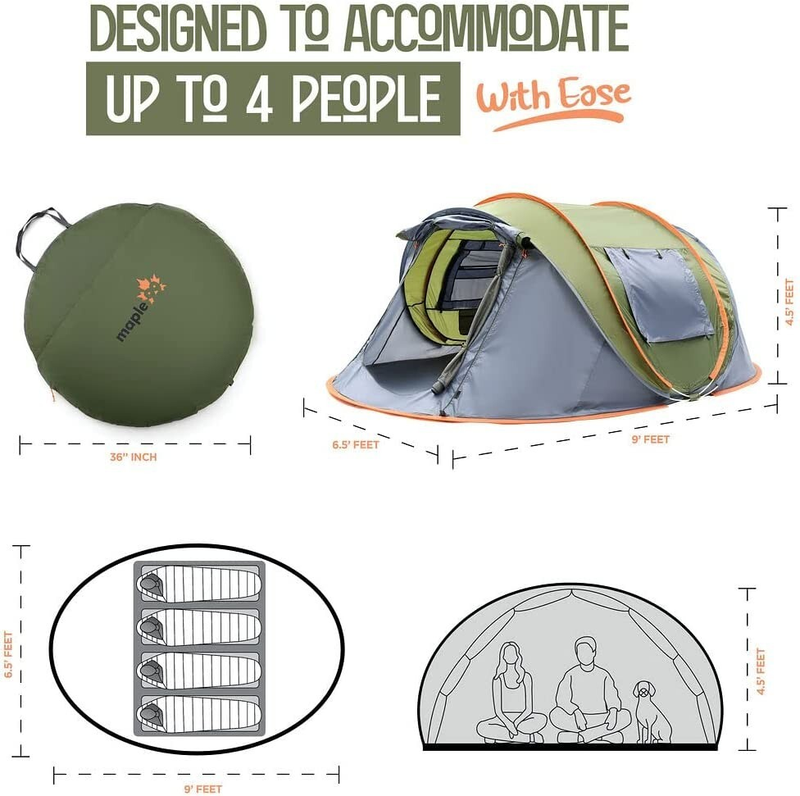 Tenda Camping - Tenda Pop Up M - Gazebo Pop Up ulasan dan harga