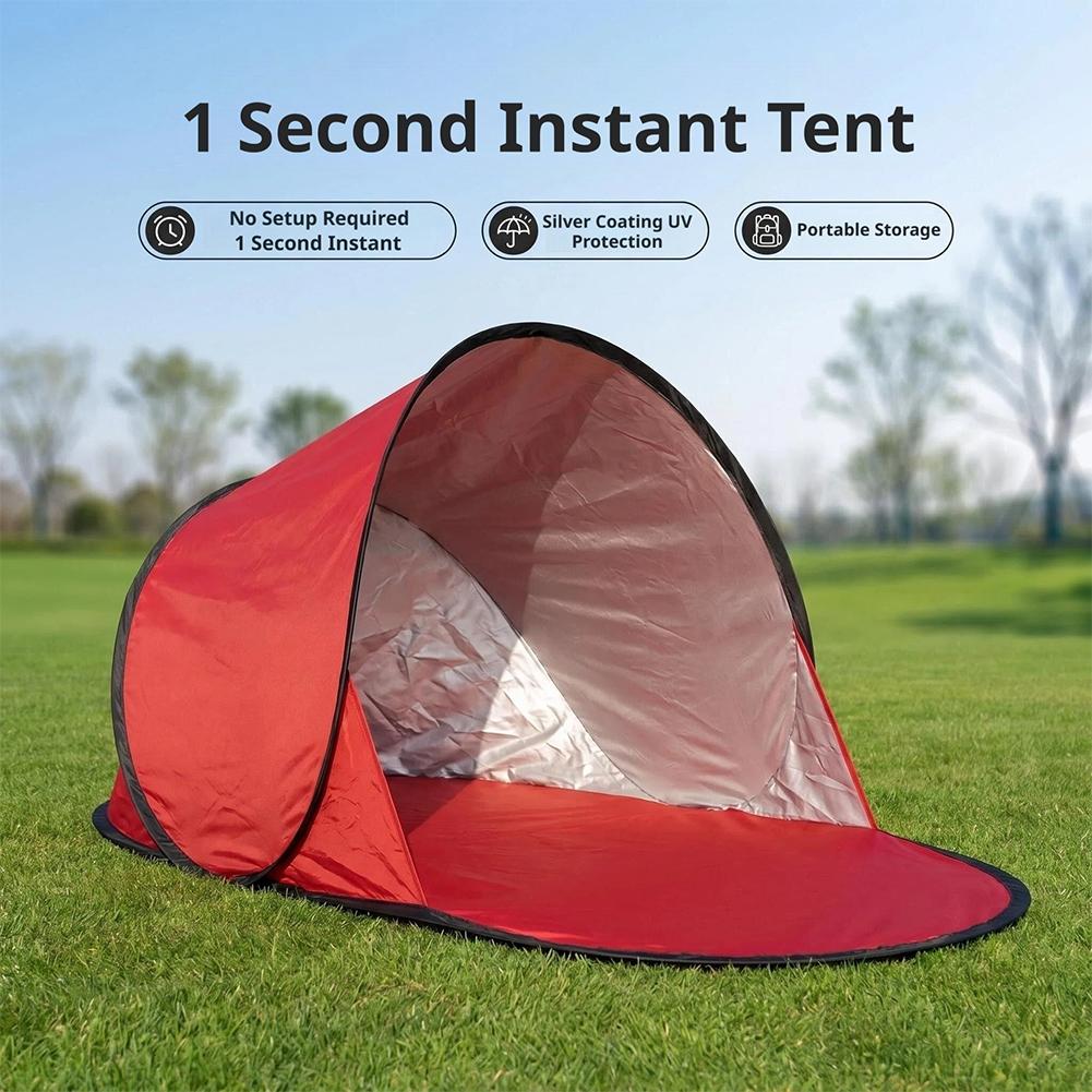 Tenda Pantai Pop Up UPF50+ Per - Gazebo Pop Up ulasan dan harga