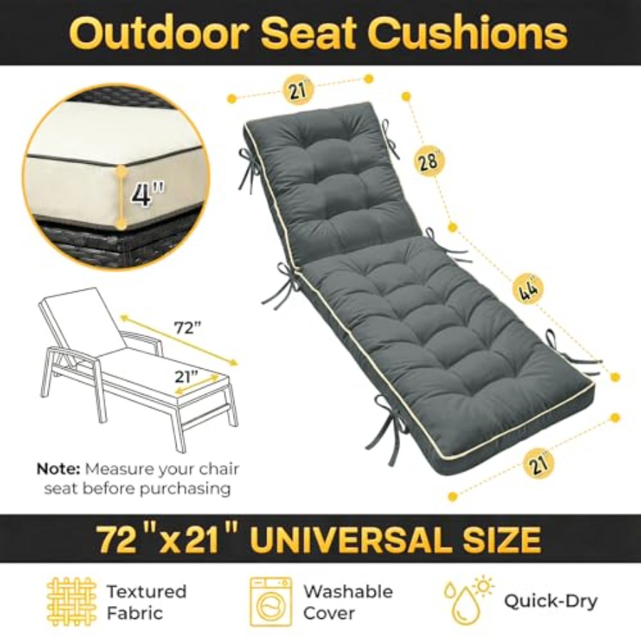 Bantal Kursi Lipat x21 Cepat K - Outdoor Furniture Quick Dry ulasan dan harga