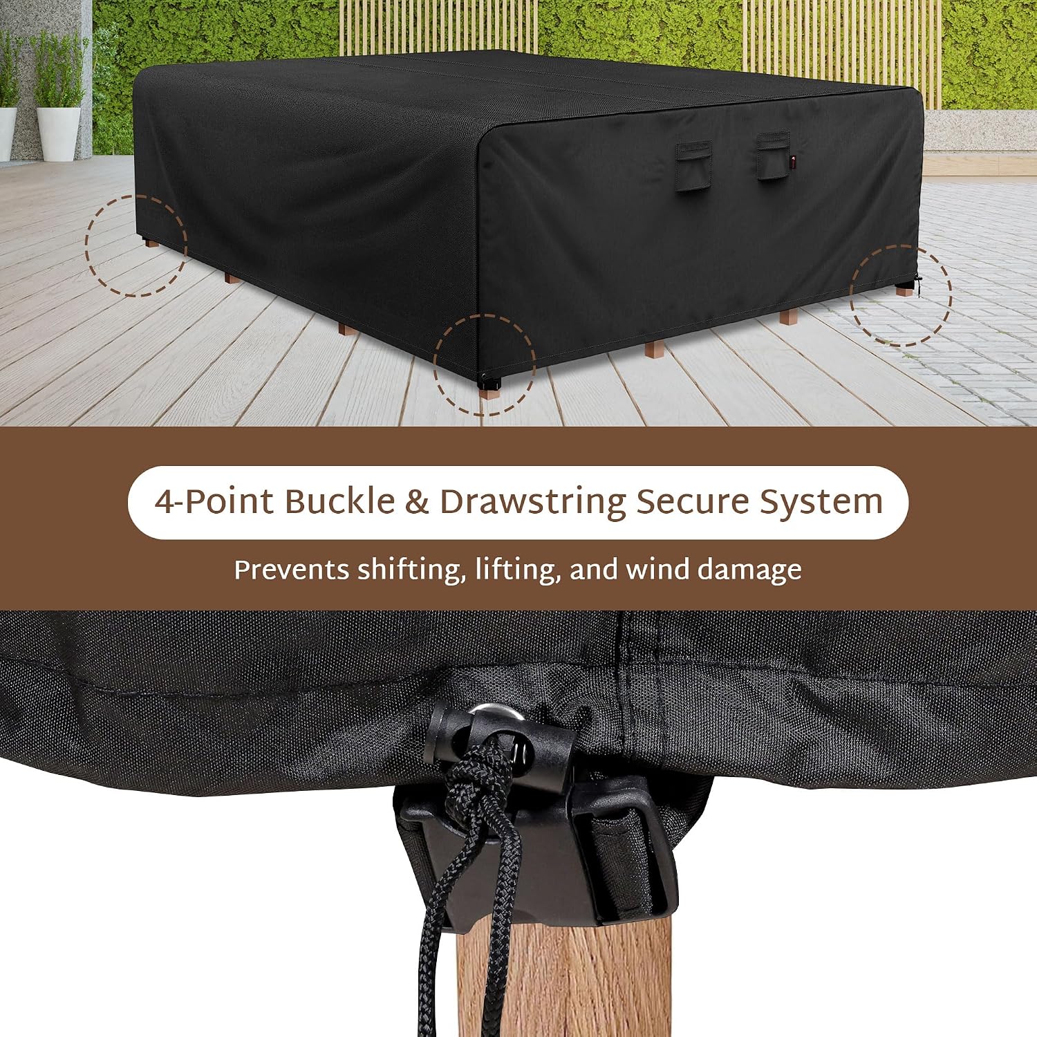 Penutup Meja Teras Luar Ruanga - Outdoor Furniture Table ulasan dan harga