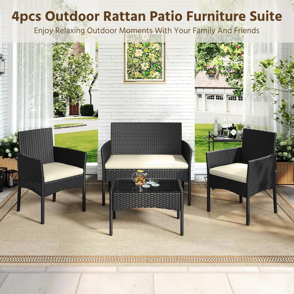 Set Furnitur Teras Luar Ruanga - Outdoor Furniture Loveseat ulasan dan harga