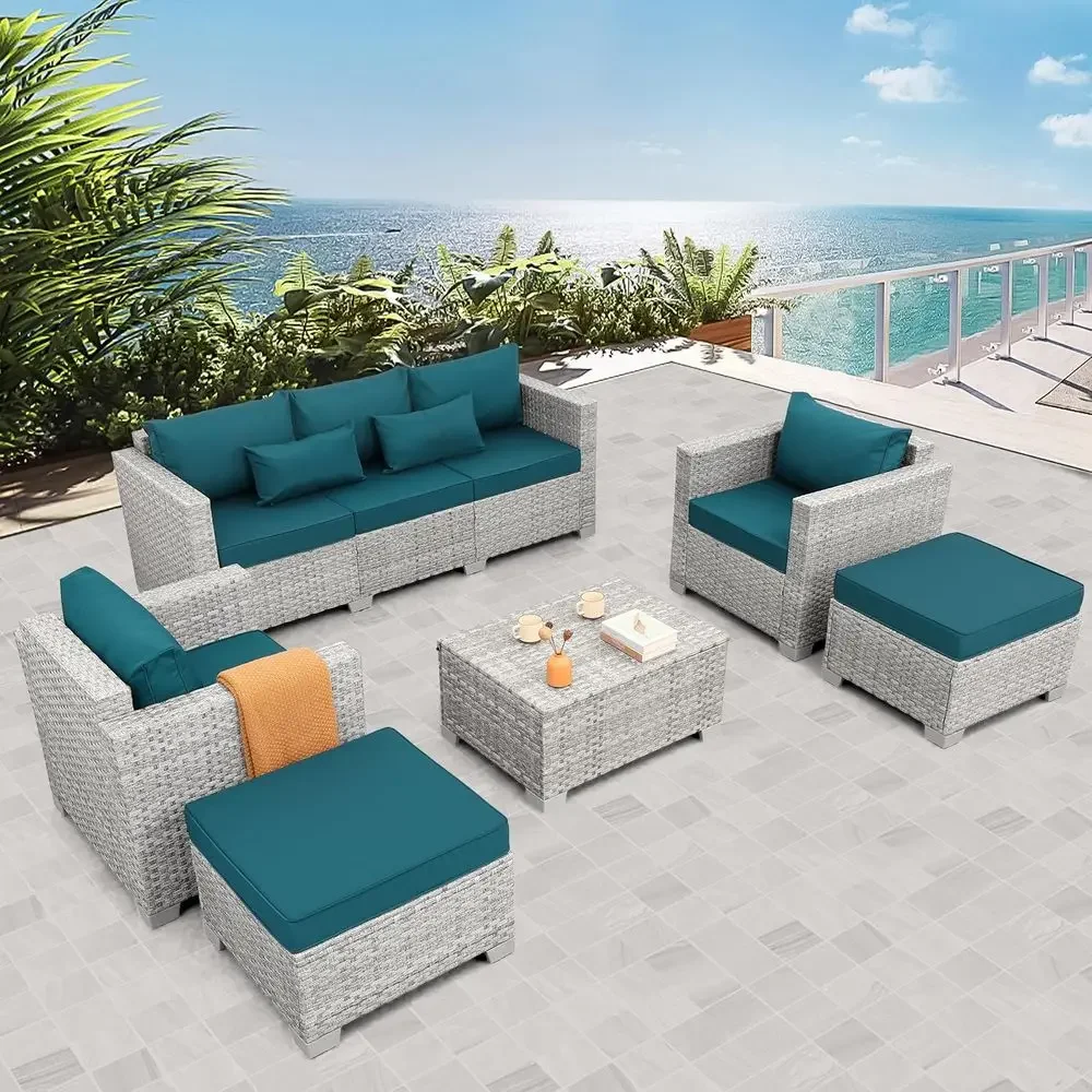 Set Furnitur Teras Luar Ruanga - Outdoor Furniture Grey ulasan dan harga