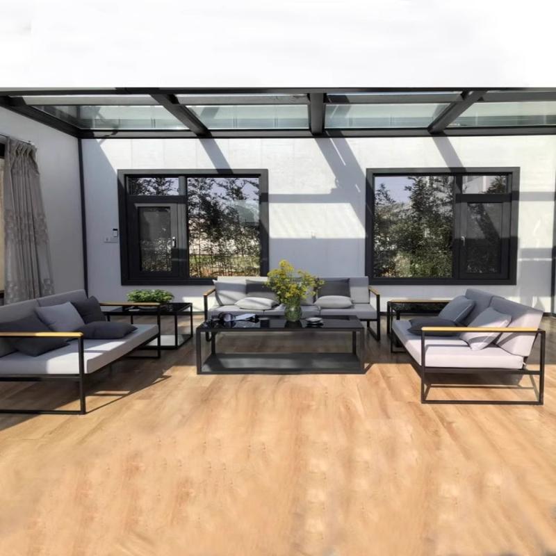 Set Sofa Besi Tahan Air Modern - Outdoor Furniture Iron ulasan dan harga