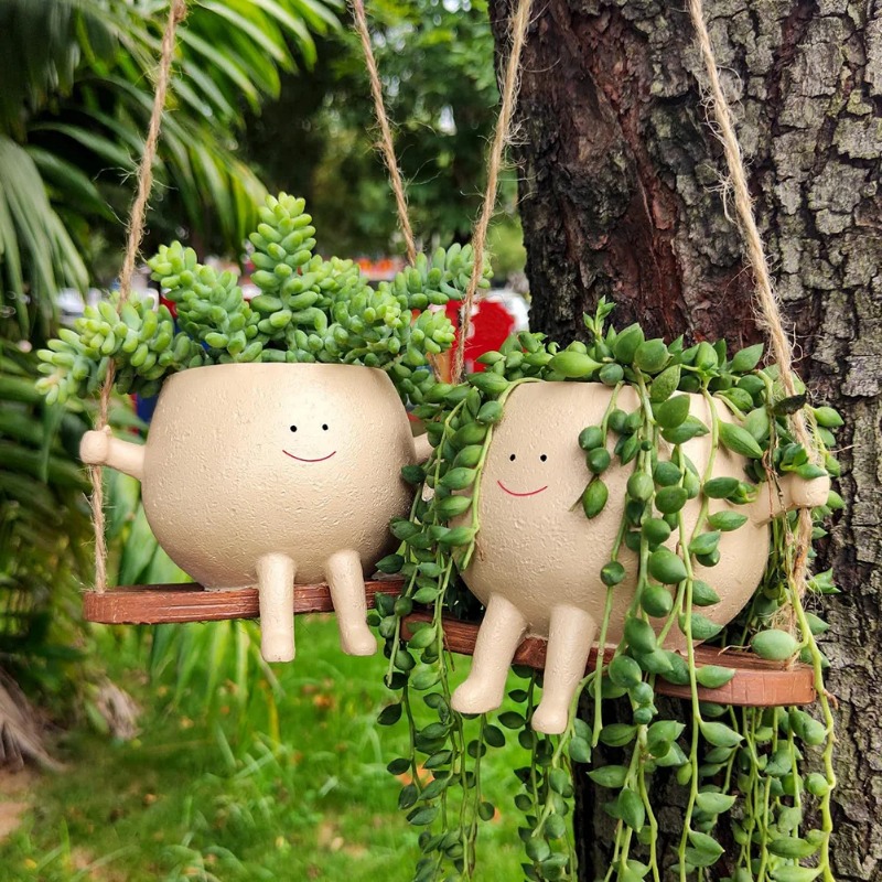 Pot Tanaman Sukulen Bentuk Kep - Outdoor Furniture Rocking Chair ulasan dan harga