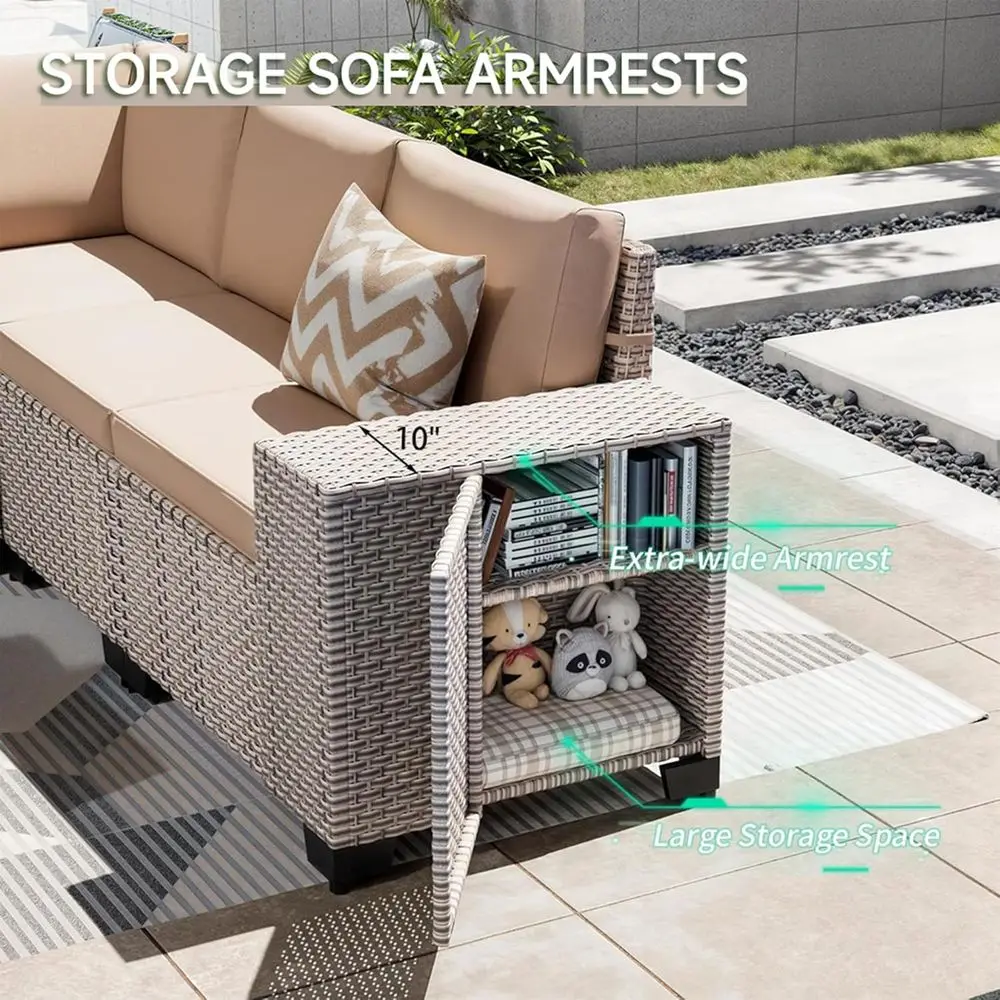 Set Furnitur Teras Luar Ruanga - Outdoor Furniture Set With Fire Pit ulasan dan harga