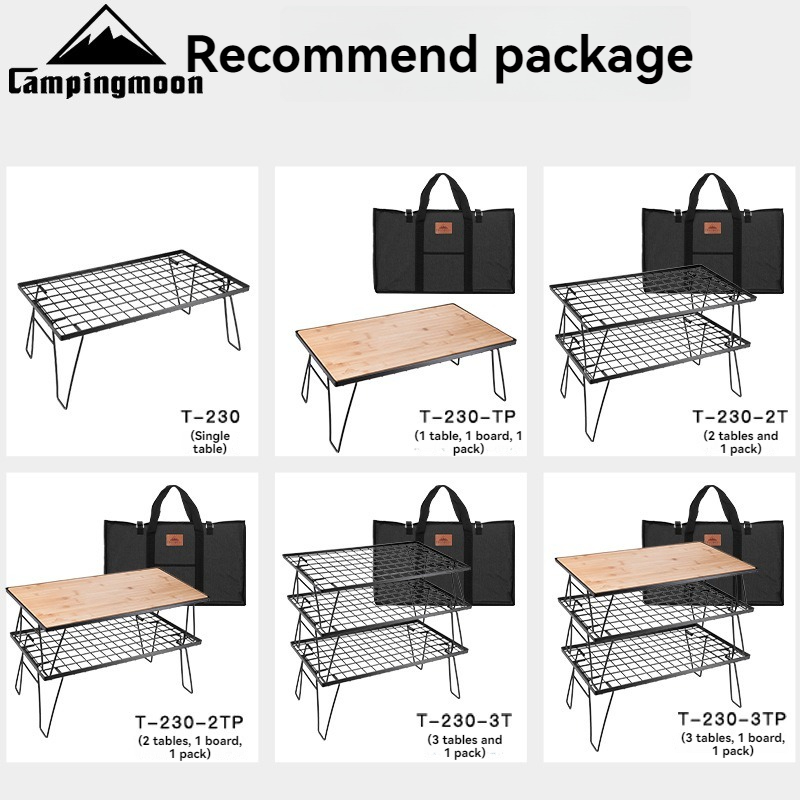 CAMPINGMOON T-230 Rak Penyimpa - Outdoor Furniture Iron ulasan dan harga