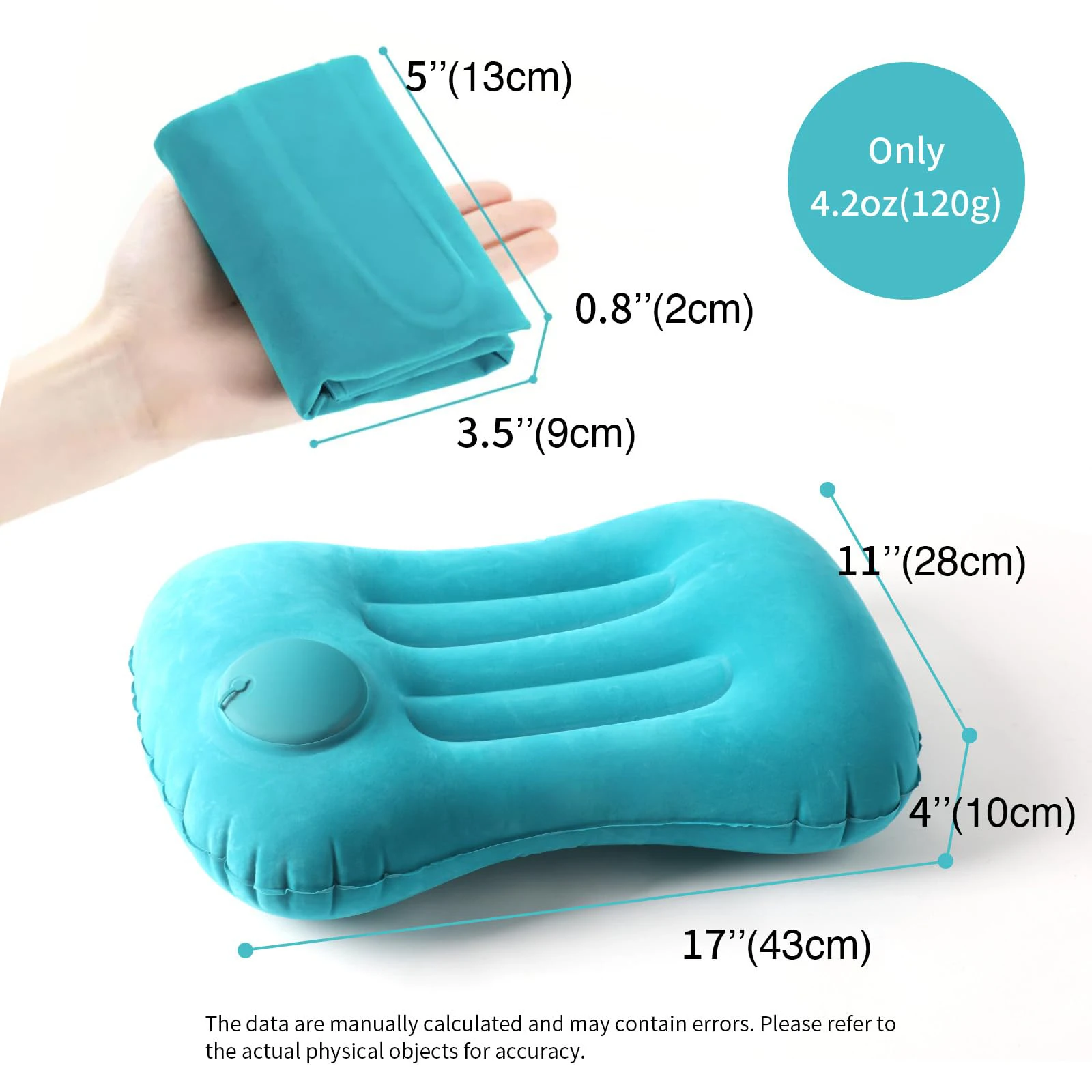 Bantal tiup portabel nyaman, b - Outdoor Furniture Pillows ulasan dan harga