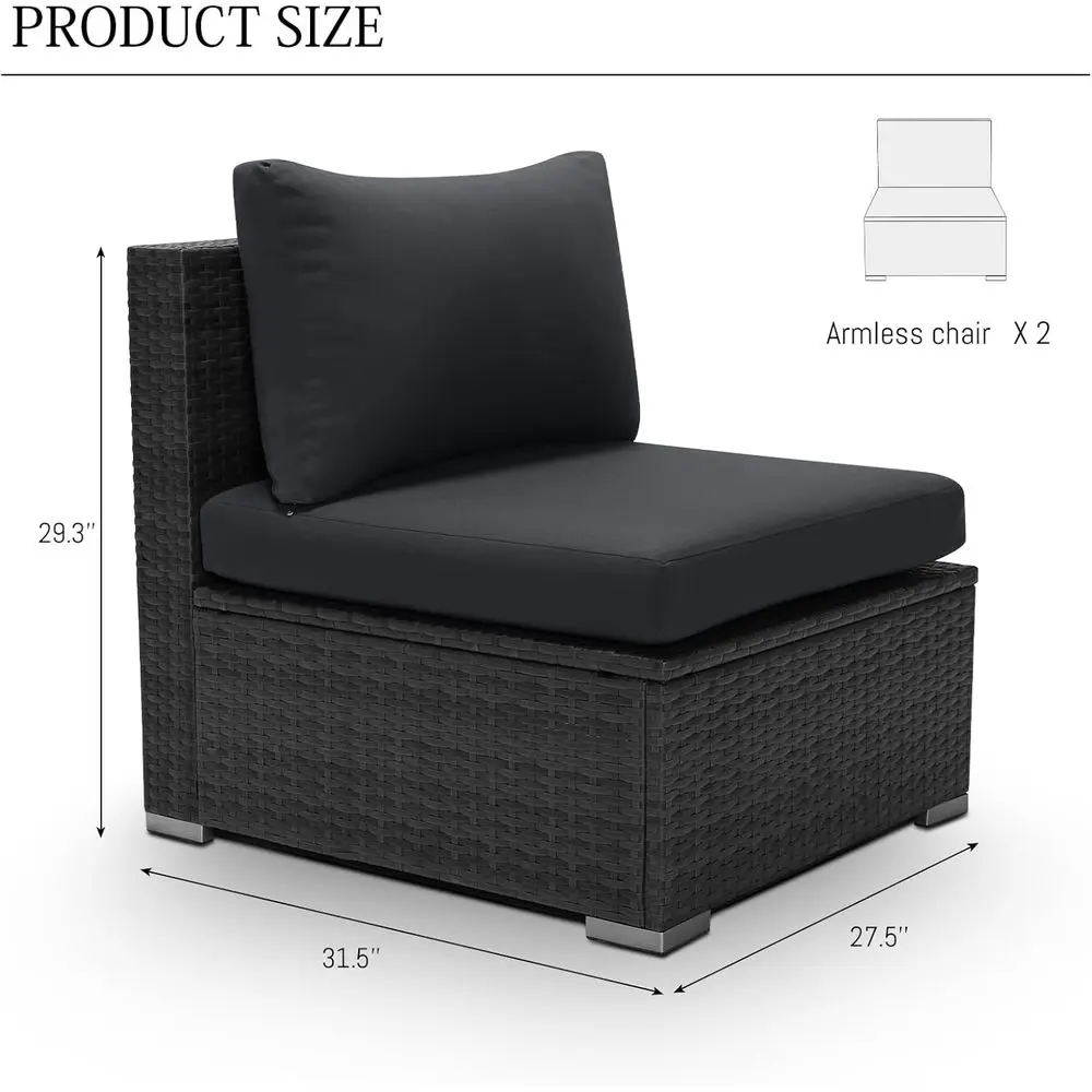 Set Furnitur Teras Rotan 2-Pot - Outdoor Furniture Grey ulasan dan harga