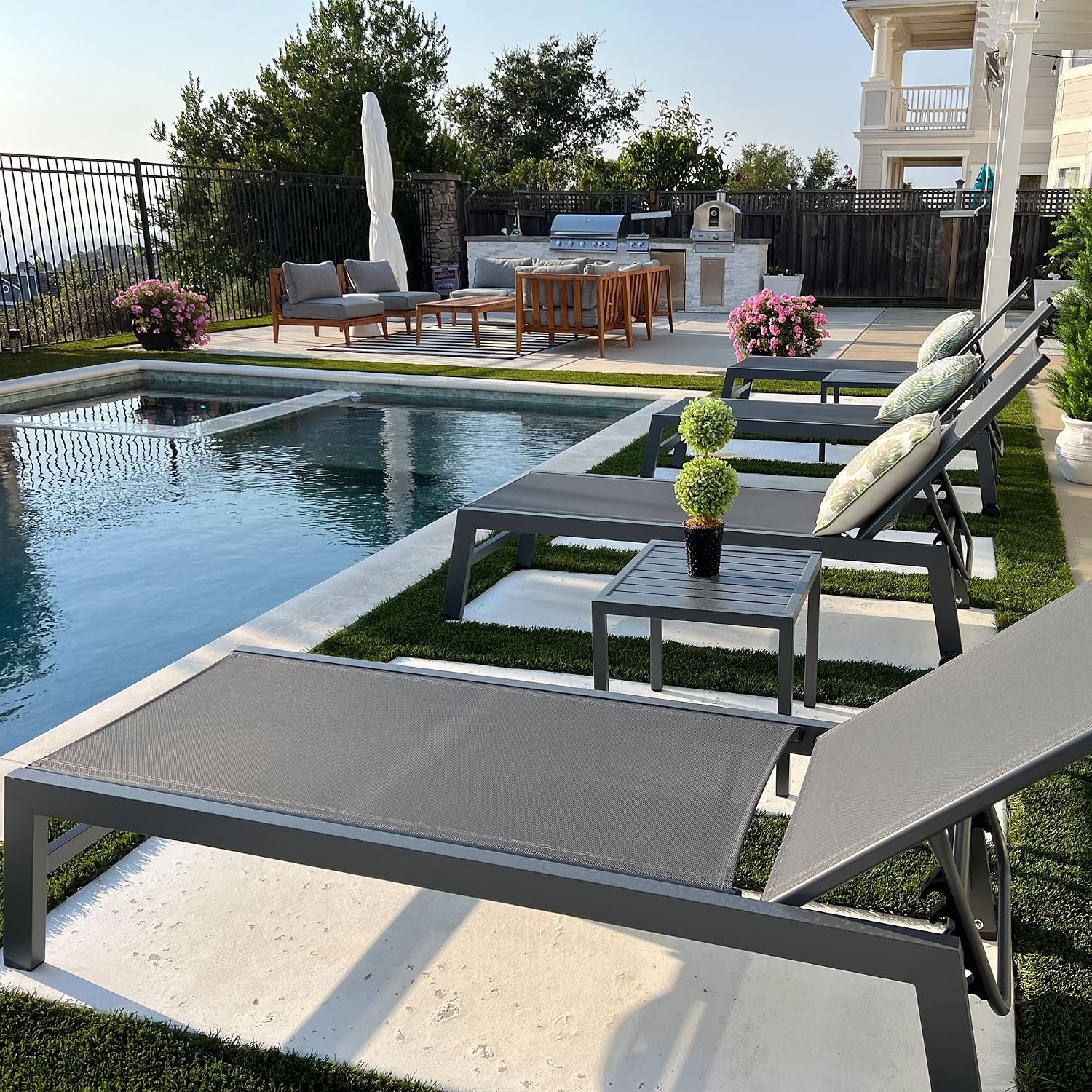 Set Kursi Santai Luar Ruangan  - Outdoor Furniture Quick Dry ulasan dan harga