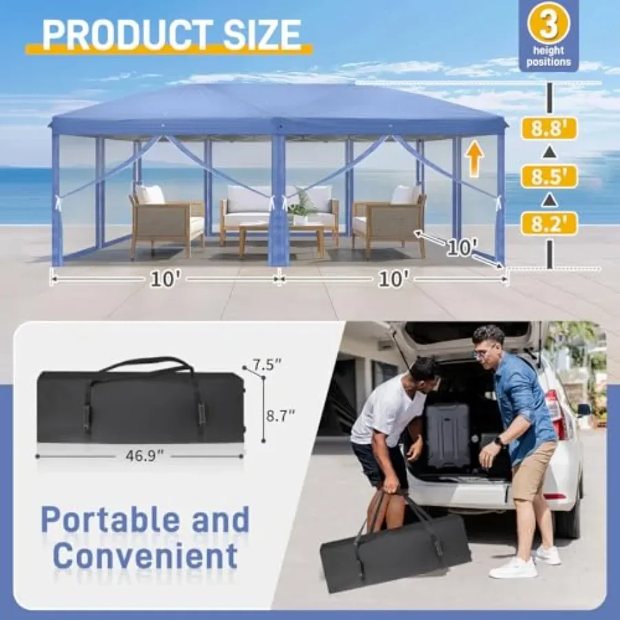 Tenda Pop Up 10x20 dengan Dind - Gazebo Pop Up ulasan dan harga