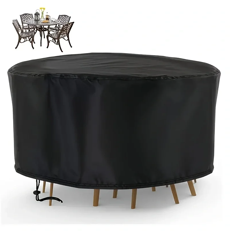 Penutup Furnitur Teras Bulat T - Outdoor Furniture Table ulasan dan harga