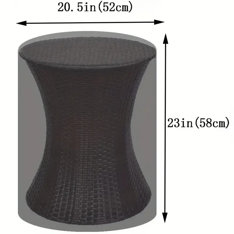 Penutup Meja Anyaman Luar Ruan - Outdoor Furniture Patio ulasan dan harga