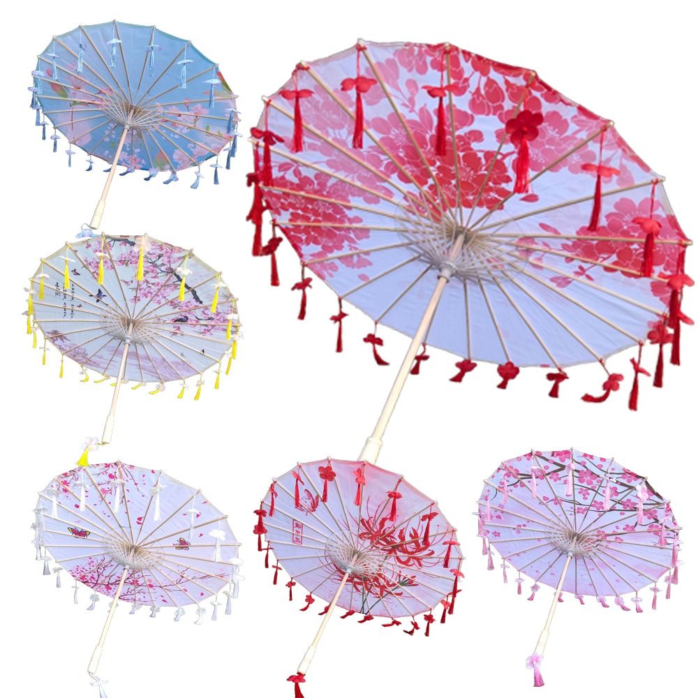 Payung Sutra Seni Cina Jepang  - Parasol Umbrella Large ulasan dan harga